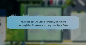 Przyczepność w butach tenisowych: Chwyt, kompatybilność z nawierzchnią, bezpieczeństwo